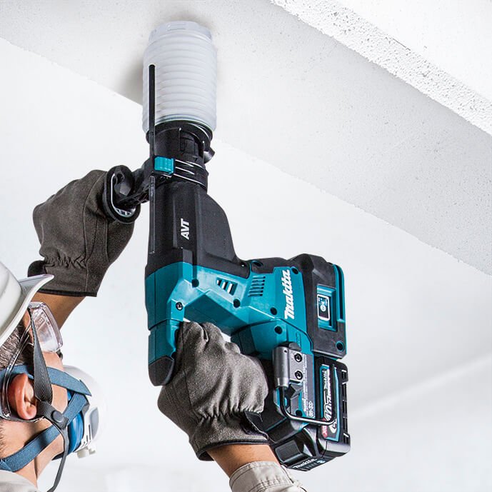 Martillo ligero BL sin escobillas 40Vmáx XGT 28 mm AWS Makita HR001GZ