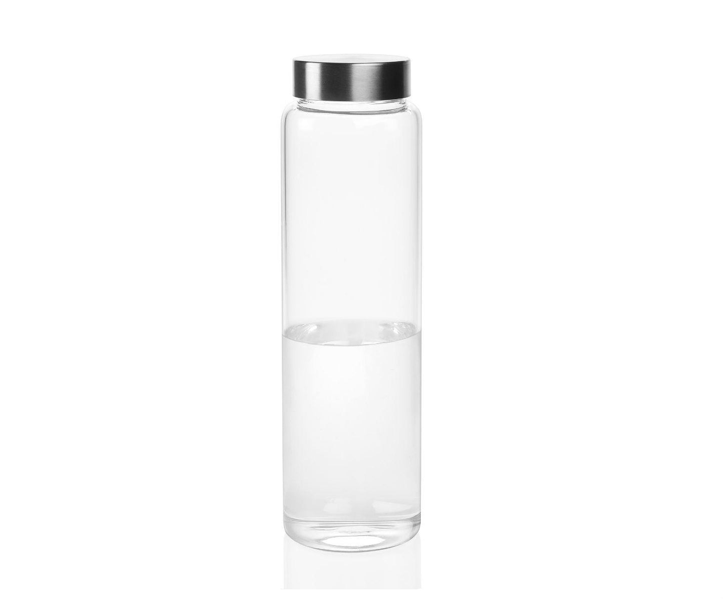 Andrea House 1L Glass Bottle with Stainless Steel Cap