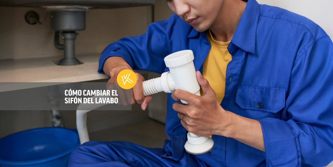 Cambiar el sifón del lavabo paso a paso