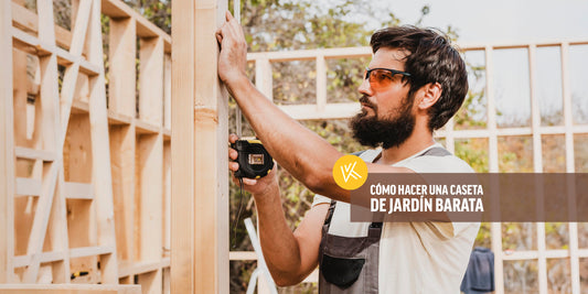 Cómo hacer una caseta de jardín barata paso a paso