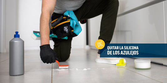 Quitar silicona de los azulejos fácilmente
