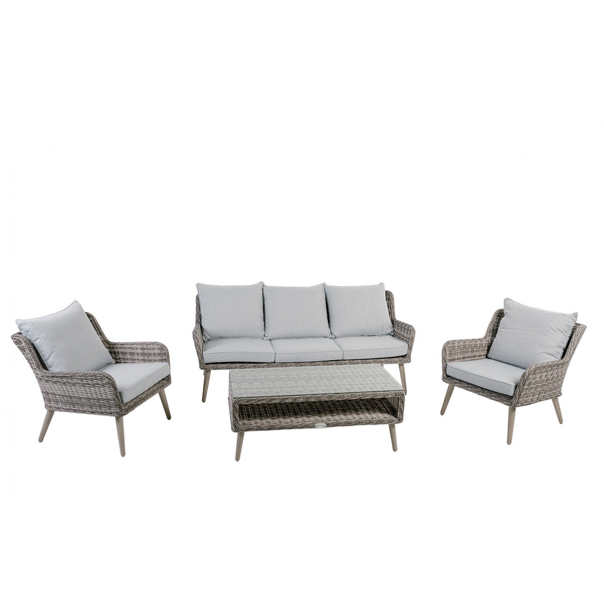 Set de muebles Havana 5 plazas Essenciel Green