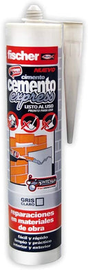 Cartucho Masilla 310ml Fischer Cemento Express Gris Claro FISCHER - 1