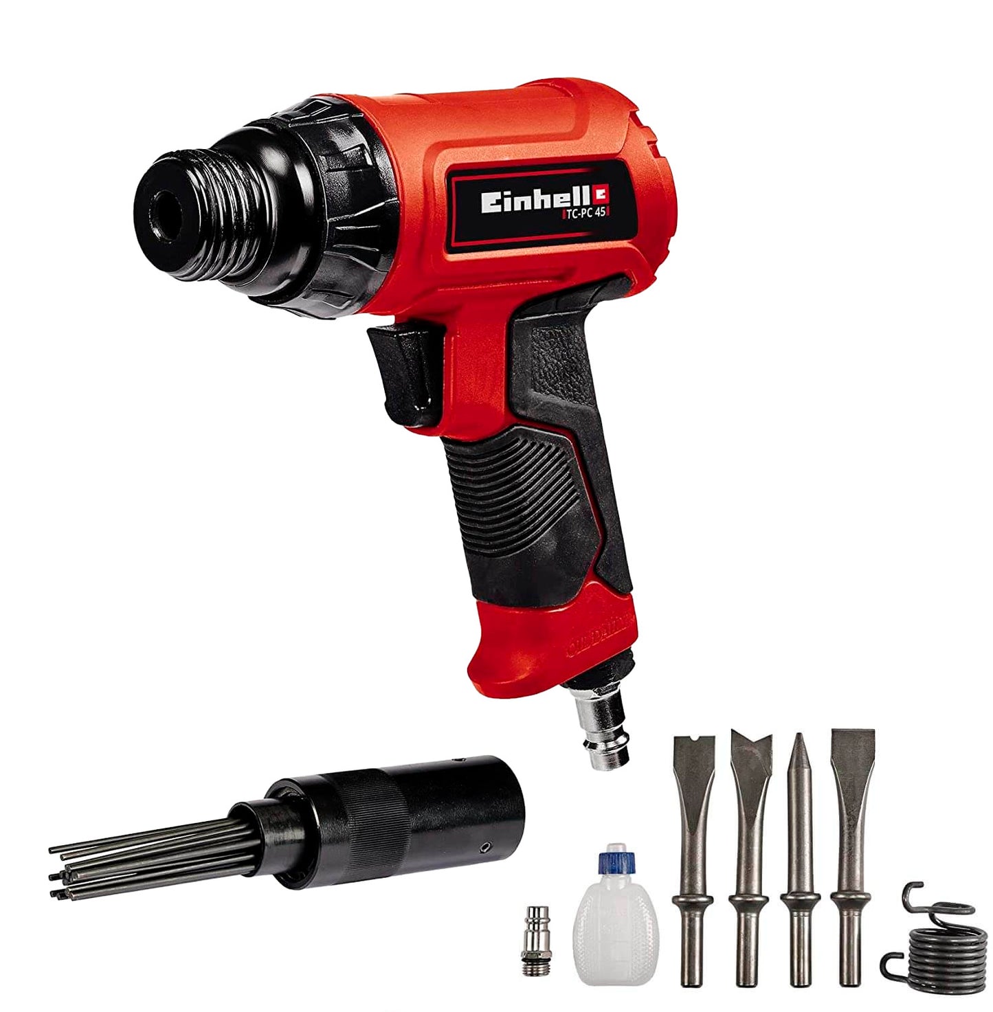 Einhell TC-PC 45 1.2J Pneumatic Hammer with 8 Accessories