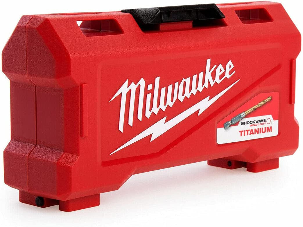 Milwaukee SHOCKWAVE HSS-G TIN RED HEX 10 drill bit