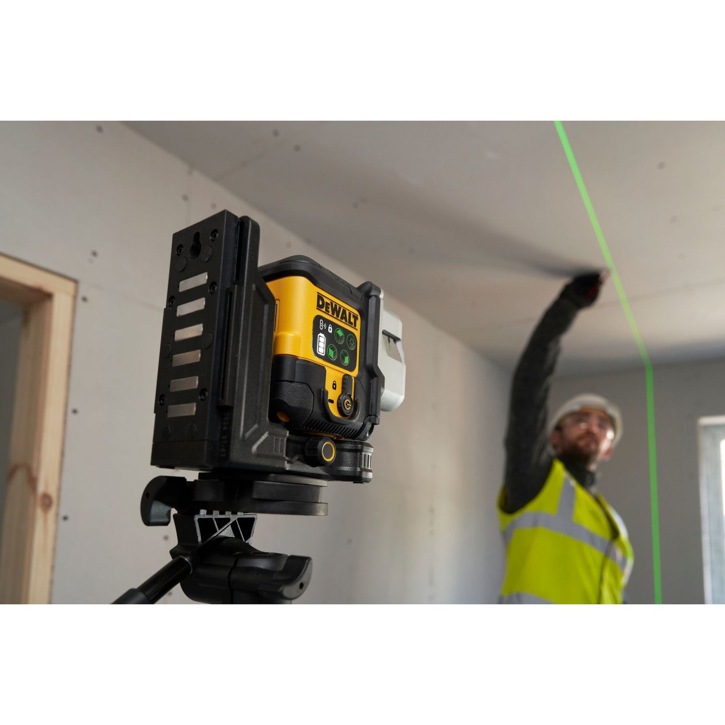 Dewalt DCLE14301GB 3-Line 180° Green USB-C Self-Leveling Laser Level