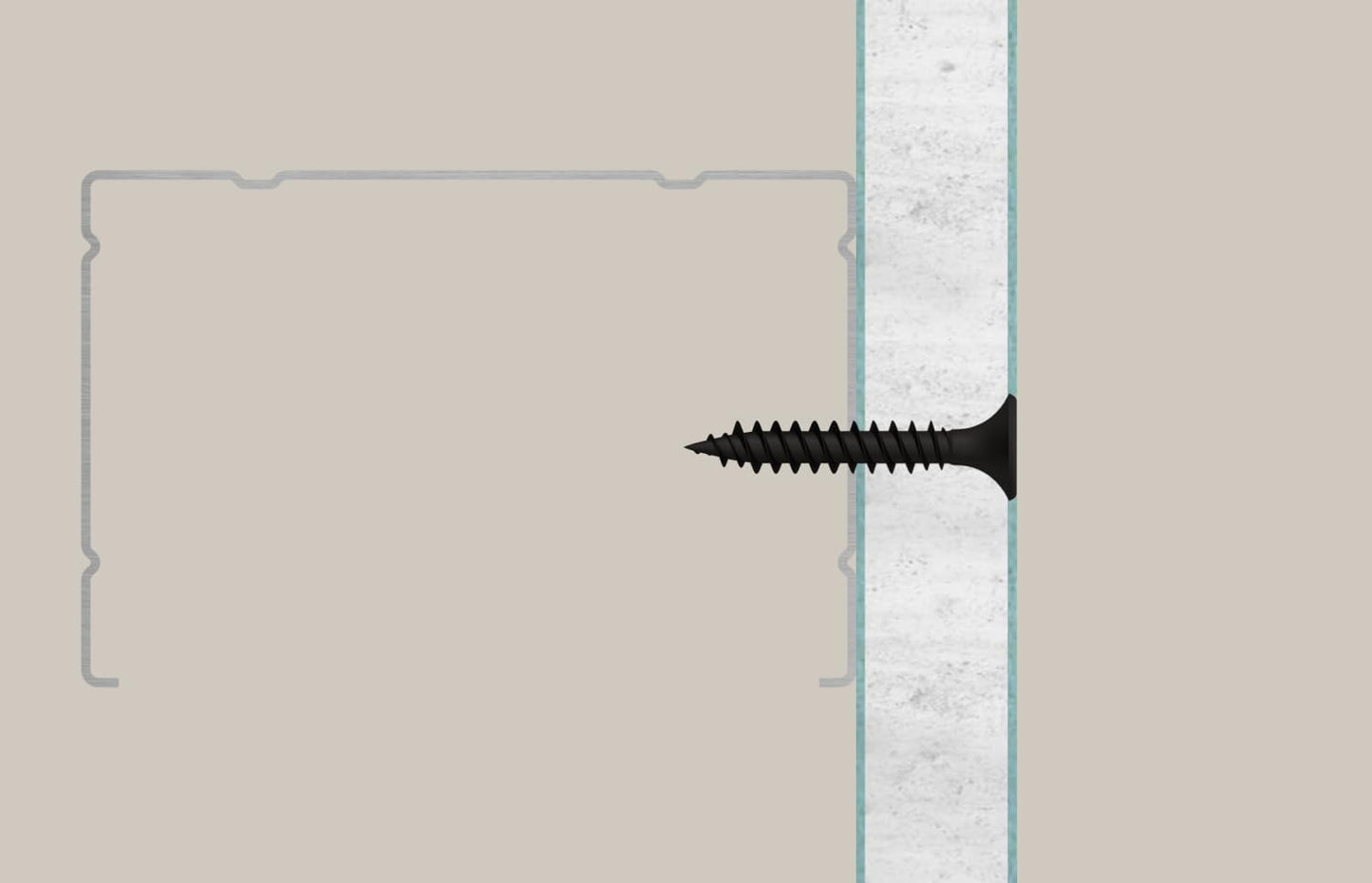 Drywall screws FSN-TPD Box 1000 units Fischer