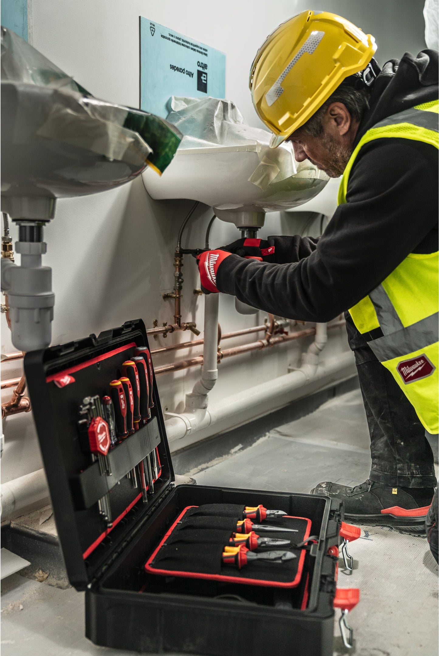 PACKOUT Plumbing Set 74 pieces for Milwaukee plumbing