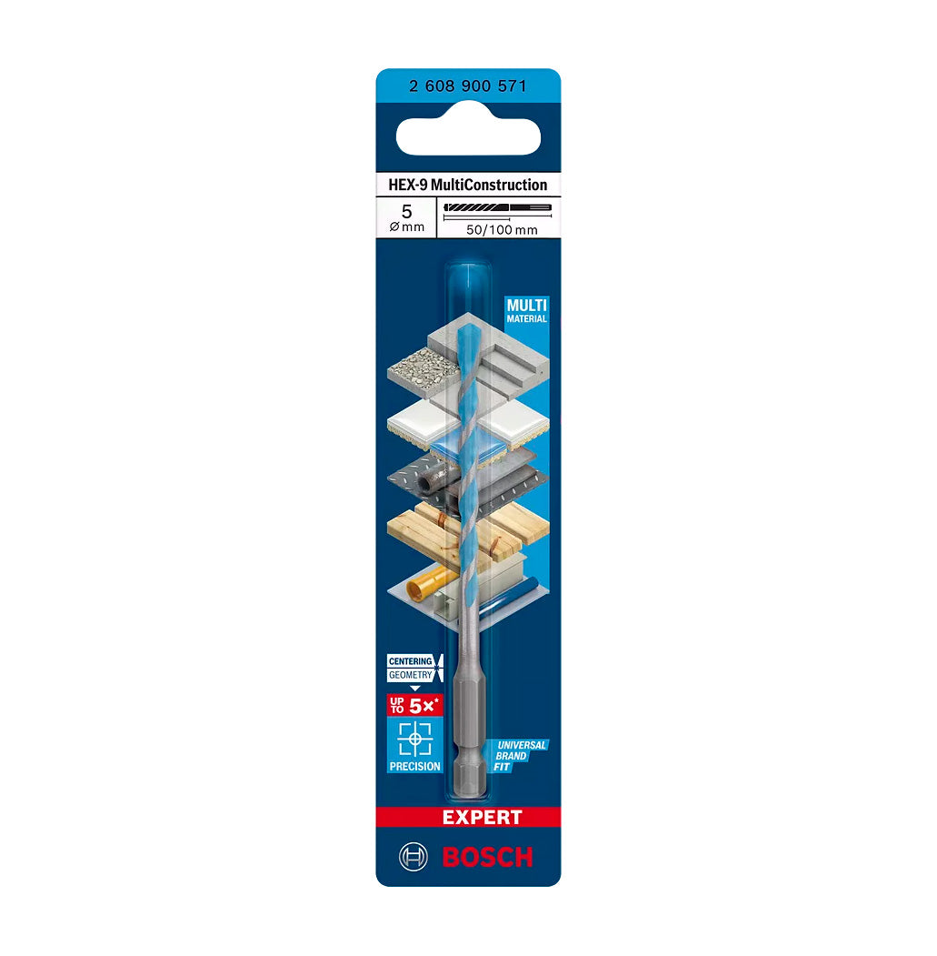 Broca EXPERT HEX-9 MultiConstruction Bosch