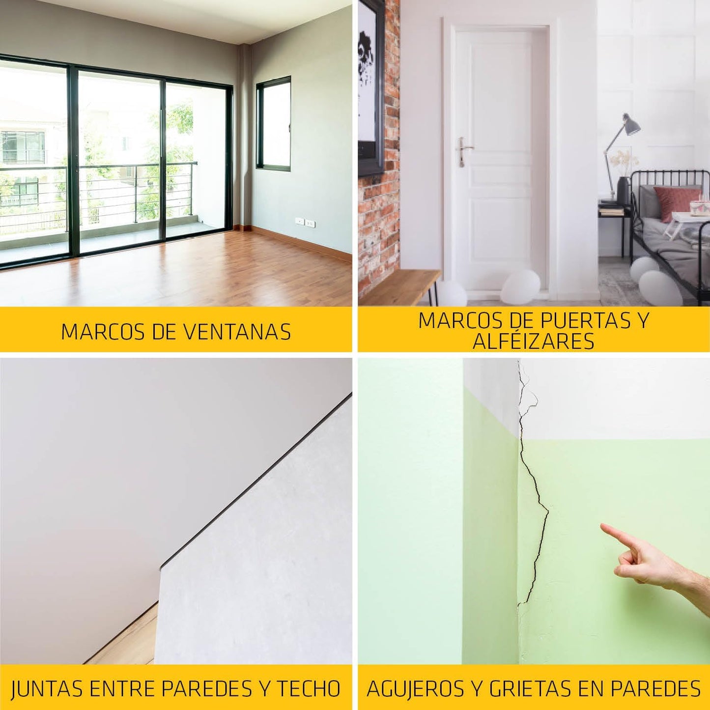 Cartucho sellador acrílico Blanco SikaSeal-178 Interiores 300ml Sika