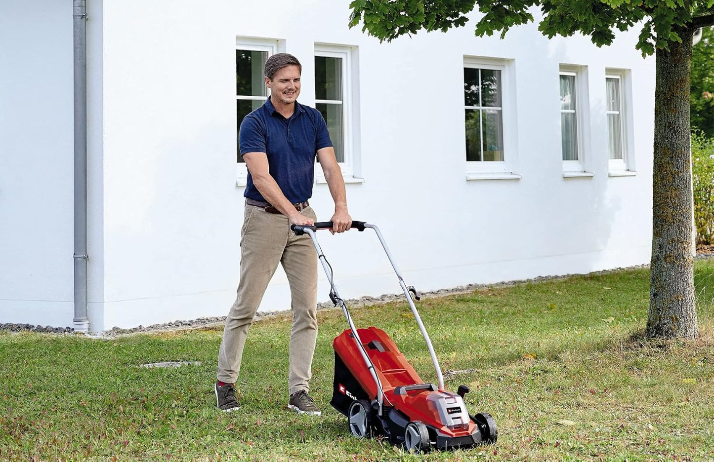 Battery-powered lawnmower with charger 18V GE-CM 18/33 Li Einhell