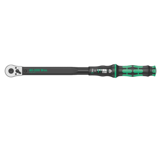 Torque wrench with reversible ratchet 40-200Nm Wera Click-Torque C 3 ref.075622