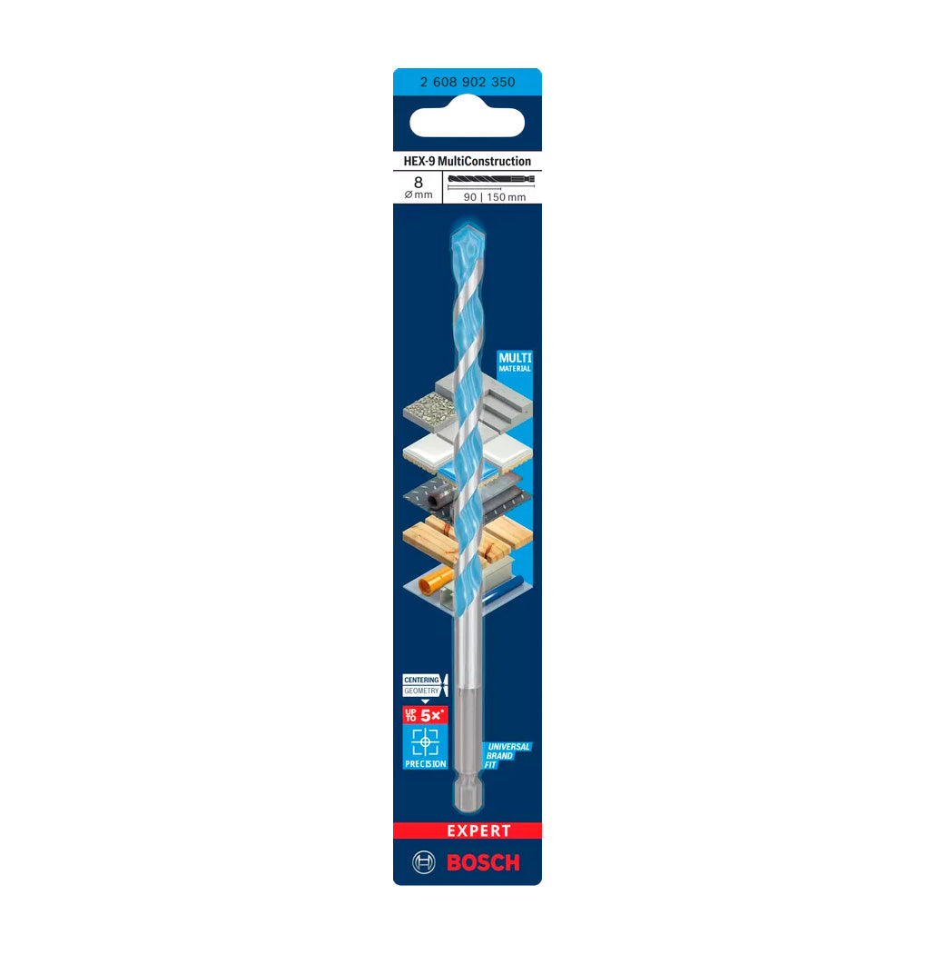 EXPERT HEX-9 MultiConstruction Drill Bit Bosch