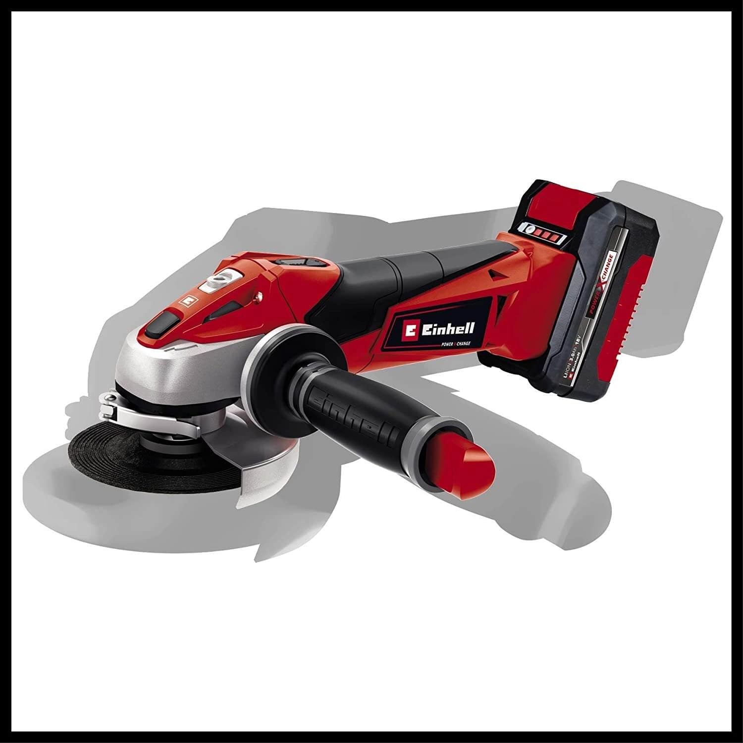 Amoladora Angular 18V 115mm con batería 3Ah y maletín Einhell TE-AG 18/115 Li Kit EINHELL - 6