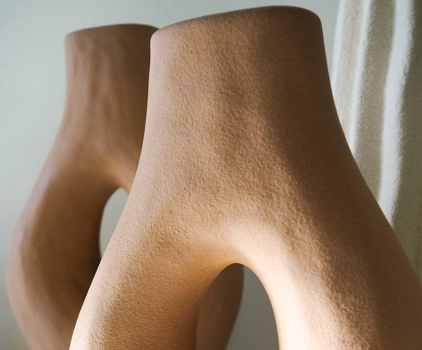 Jarrón de cerámica terracota Duala Andrea House