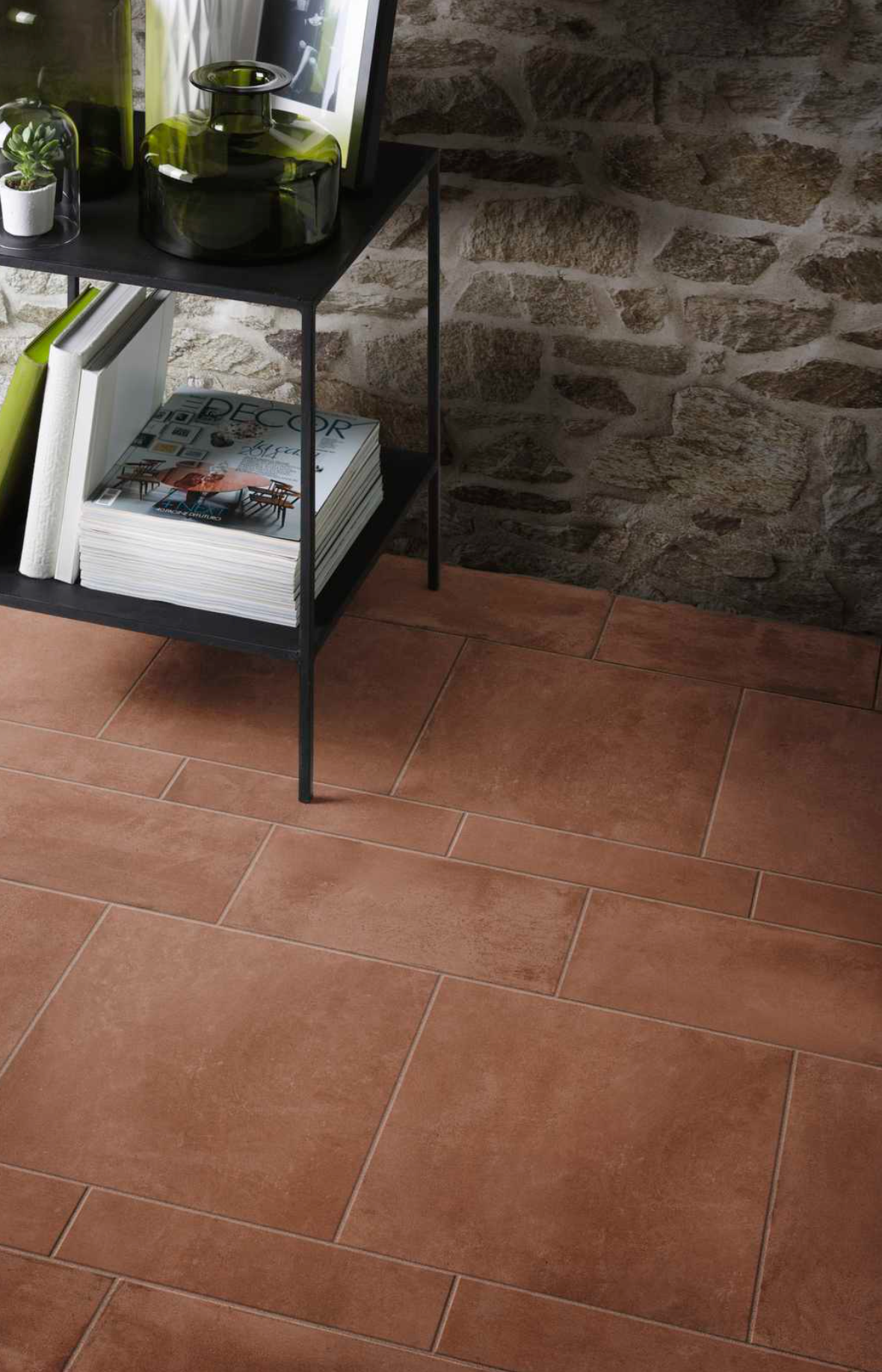 Caja 0,90m2 Cotti d'Italia Marrone 15x30cm Marazzi