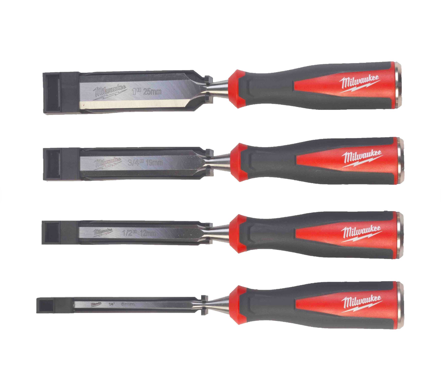 Set of 4 Milwaukee Chisels