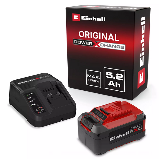 5.2Ah battery pack and Einhell PXC charger