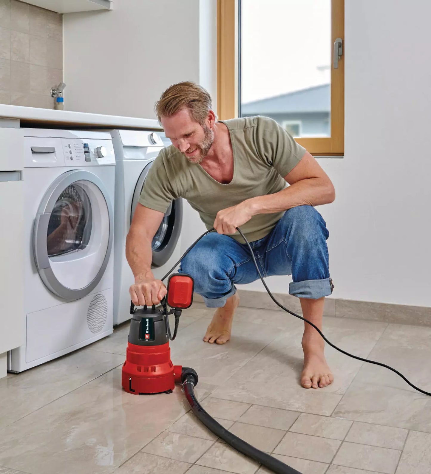 Dirty water pump 700W 16,000L/h GC-DP 7035 LL Einhell