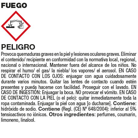 Fila FUEGO Chimney Cleaning Detergent Spray 750ml