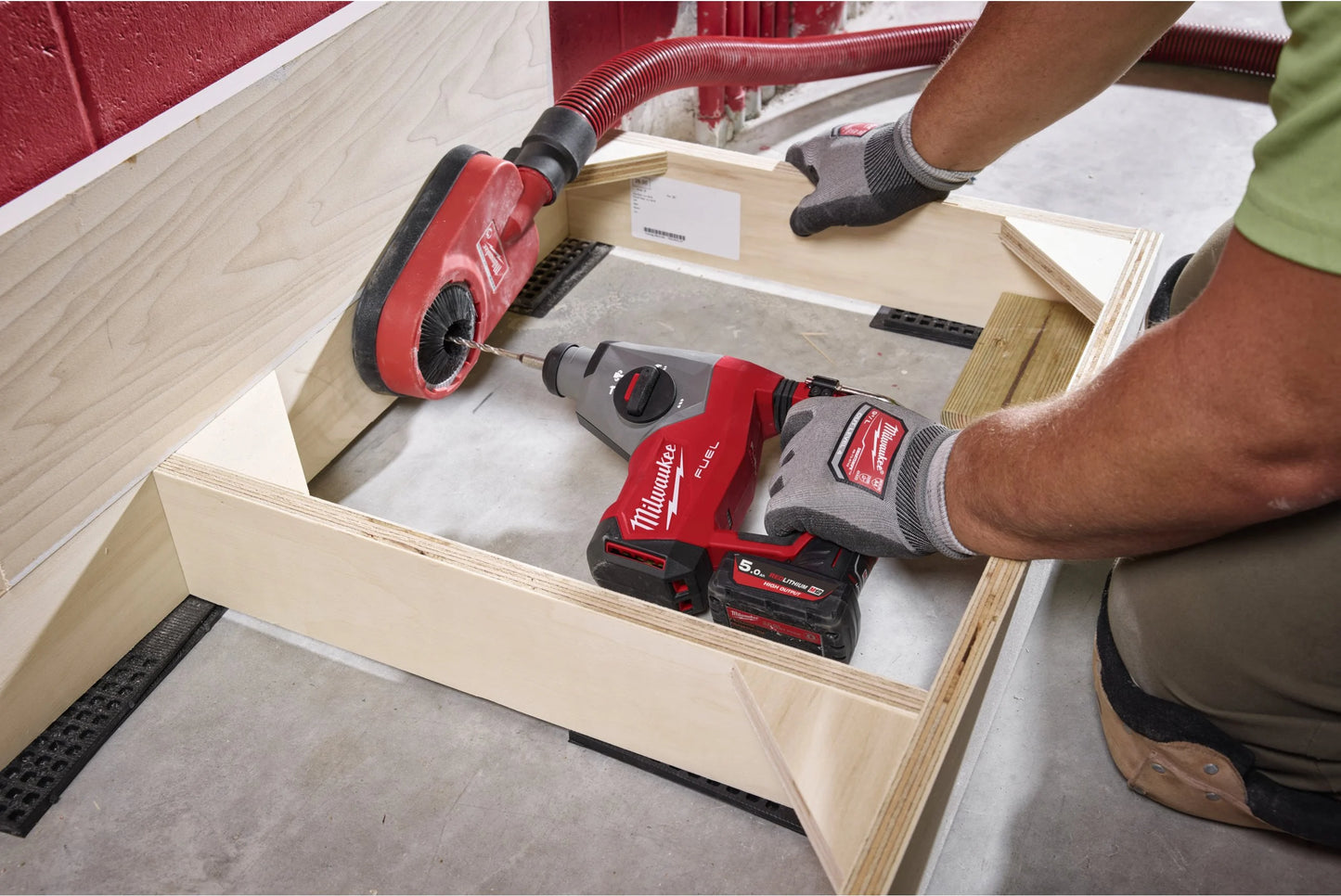 Martillo combinado SDS-Plus M12 16mm Milwaukee M12 FHAC16-0