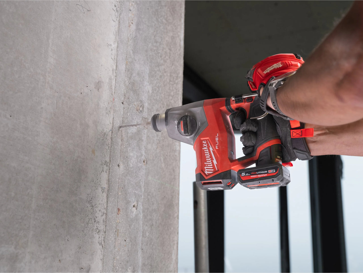 Martillo combinado SDS-Plus M12 16mm Milwaukee M12 FHAC16-0