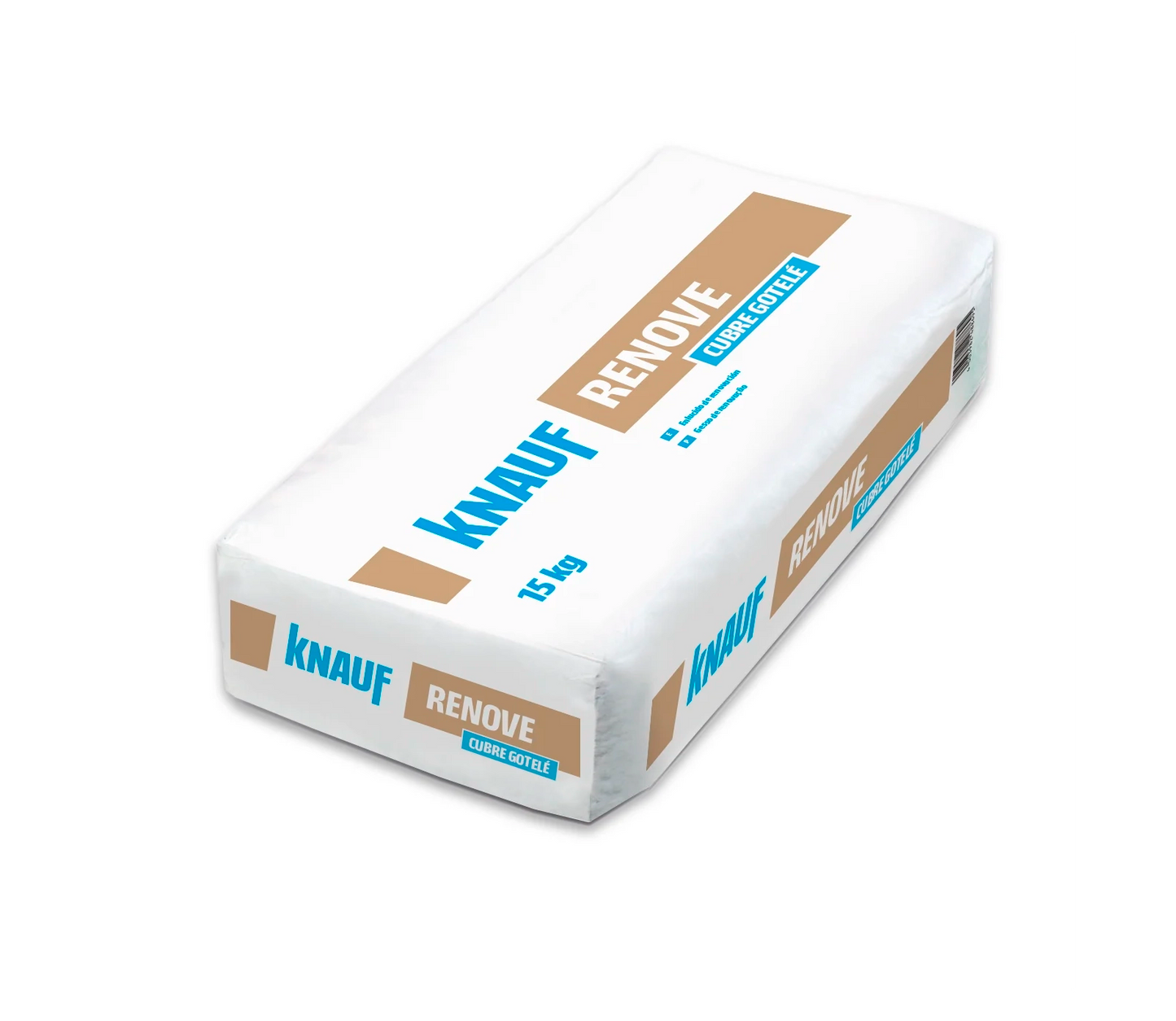 Knauf Renove 15kg gypsum-based renovation plaster cover for textured walls