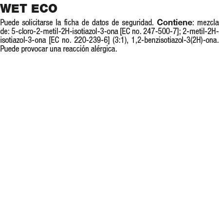 Garrafa Protección Ecológica con Efecto Mojado 1L Fila WET ECO