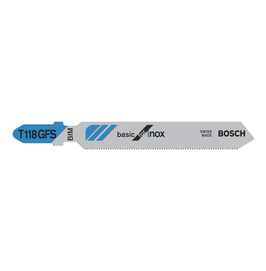 Jigsaw blade 83mm T 118 GFS 5pcs Bosch