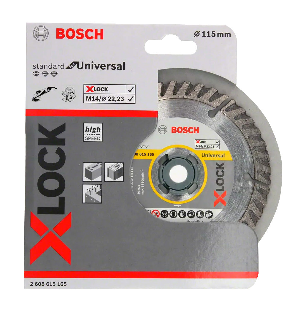 X-LOCK Standard Universal 115mm cutting disc Bosch