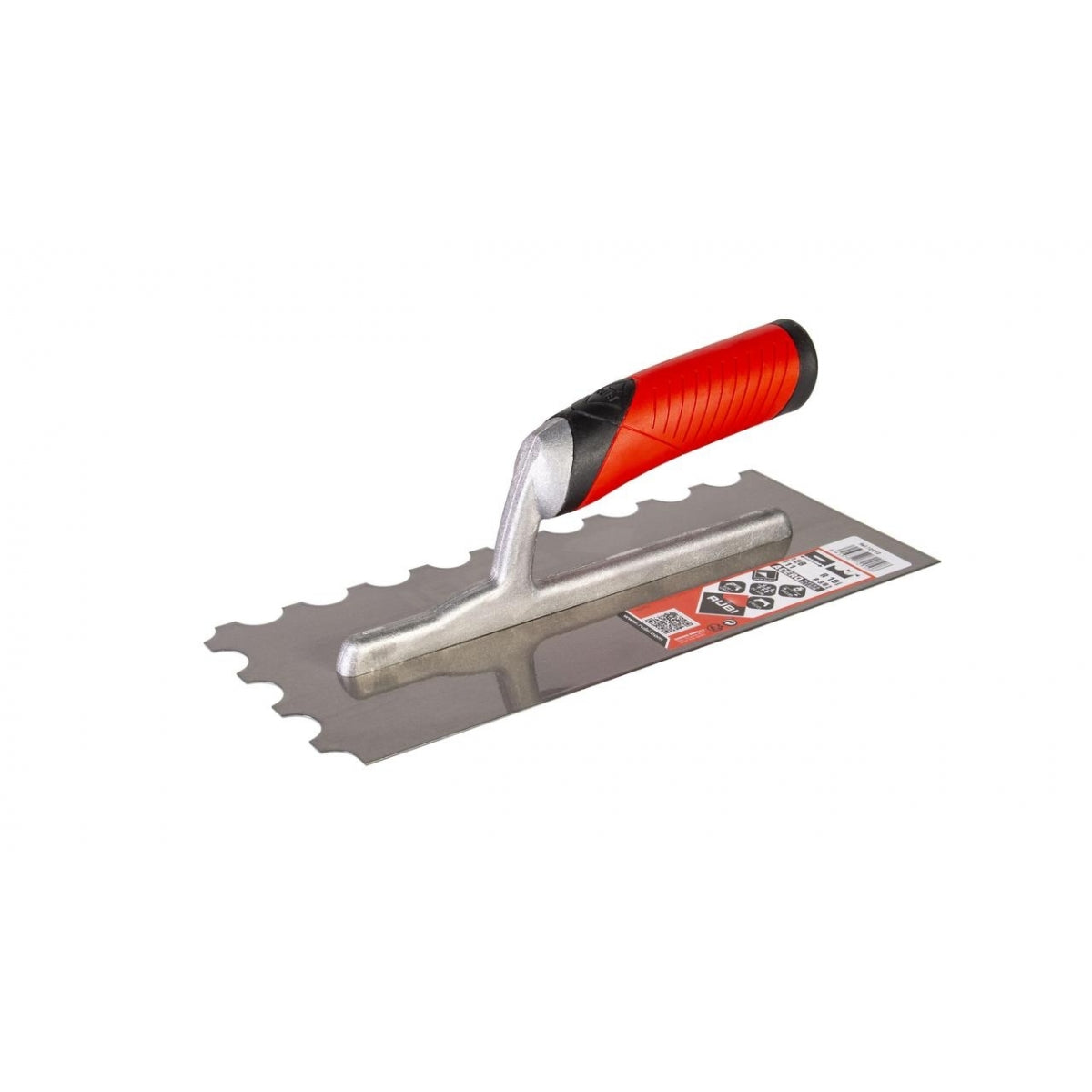 Peine de Acero 28cm con Mango Rubiflex Abierto Rubi R-10