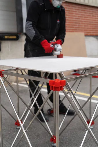Rubi 120 × 120 cm Retractable Workbench