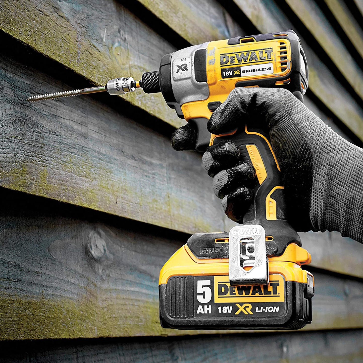 Atornillador de impacto Dewalt DCF887NT-XJ - 18 V XR sin escobillas 205 Nm con maletín Tstak DEWALT - 5