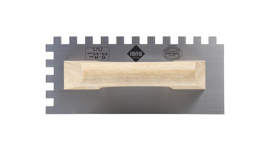 Peigne Rubi 28 cm avec manche en bois fermé 12x12