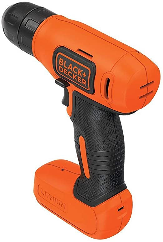 Taladro atornillador 7,2V Black+Decker + 11 accesorios con bolsa BDCD8GPA-QW BLACK + DECKER - 2